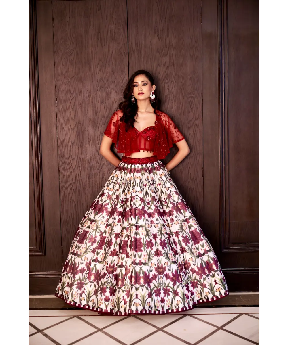 RASHIKA SHARMA - Saanjh lehenga set